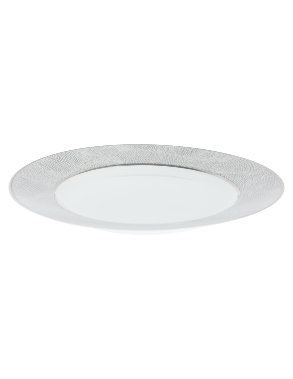 Plato trinche Sauvage de porcelana