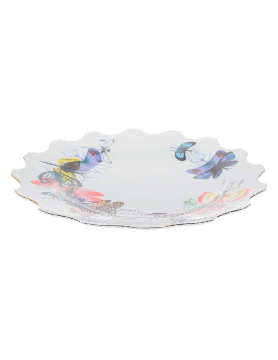 Plato trinche Caribe de porcelana