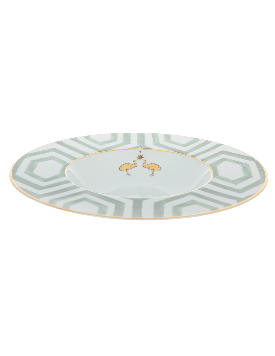 Plato sopa Vista Alegre Amazonia de porcelana