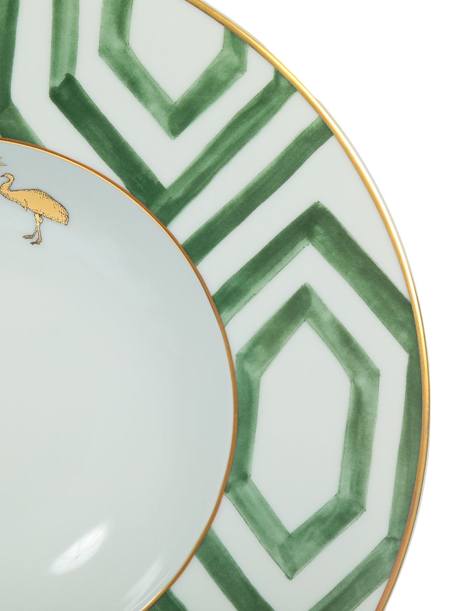 Plato sopa Amazonia de porcelana