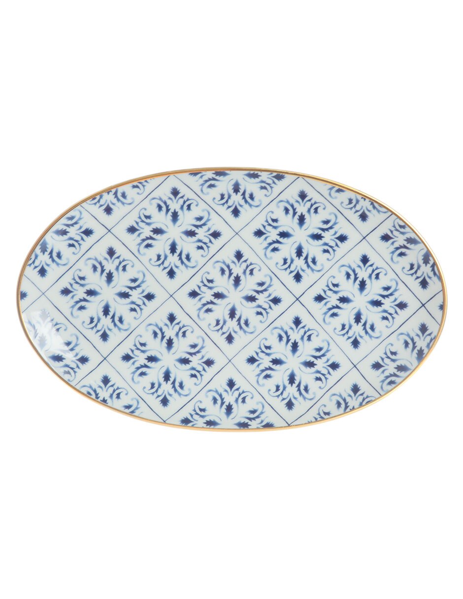 Platón Transatlántica de porcelana 2