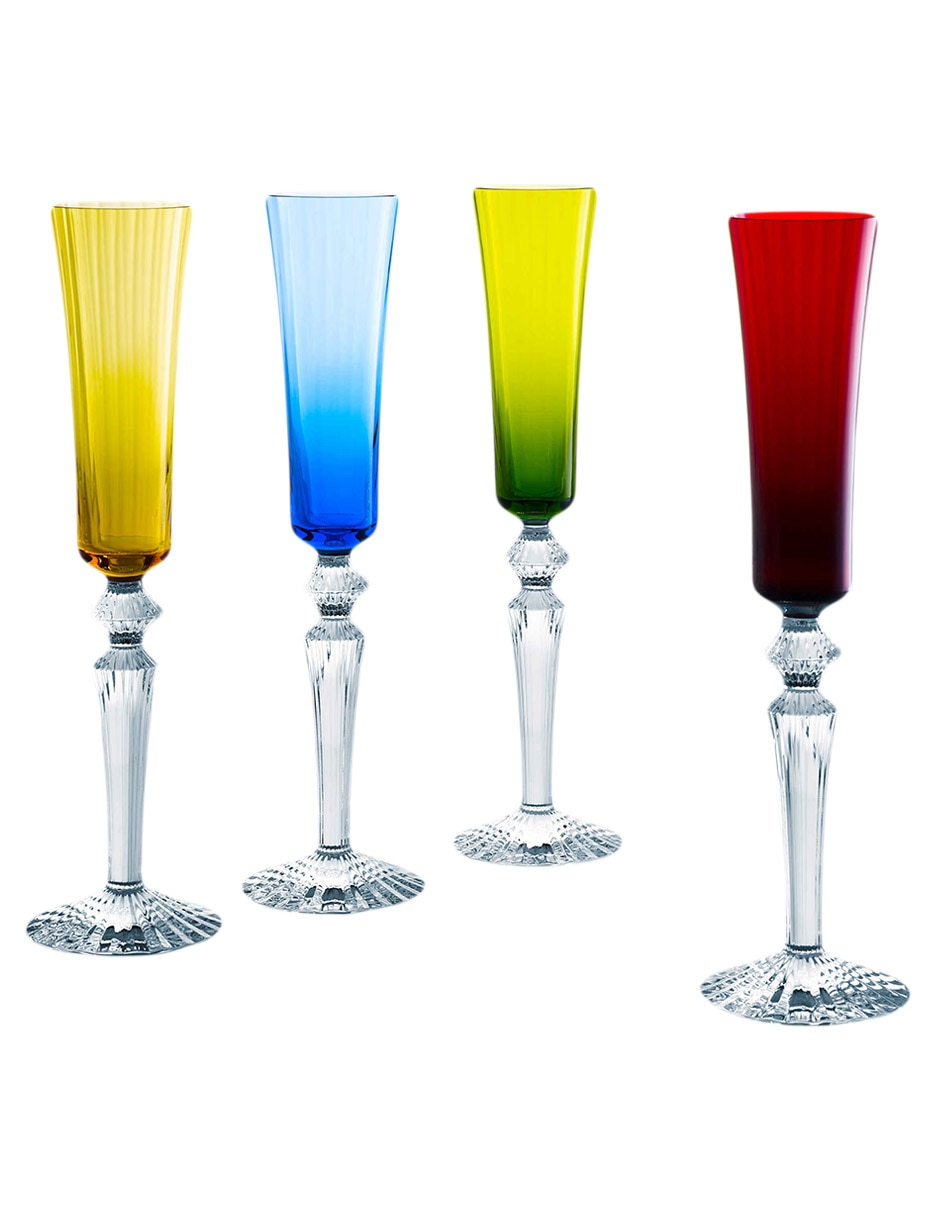 Copa para champán Baccarat de cristal 4 piezas