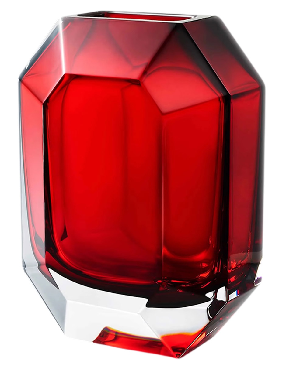 Florero Ocogone de cristal