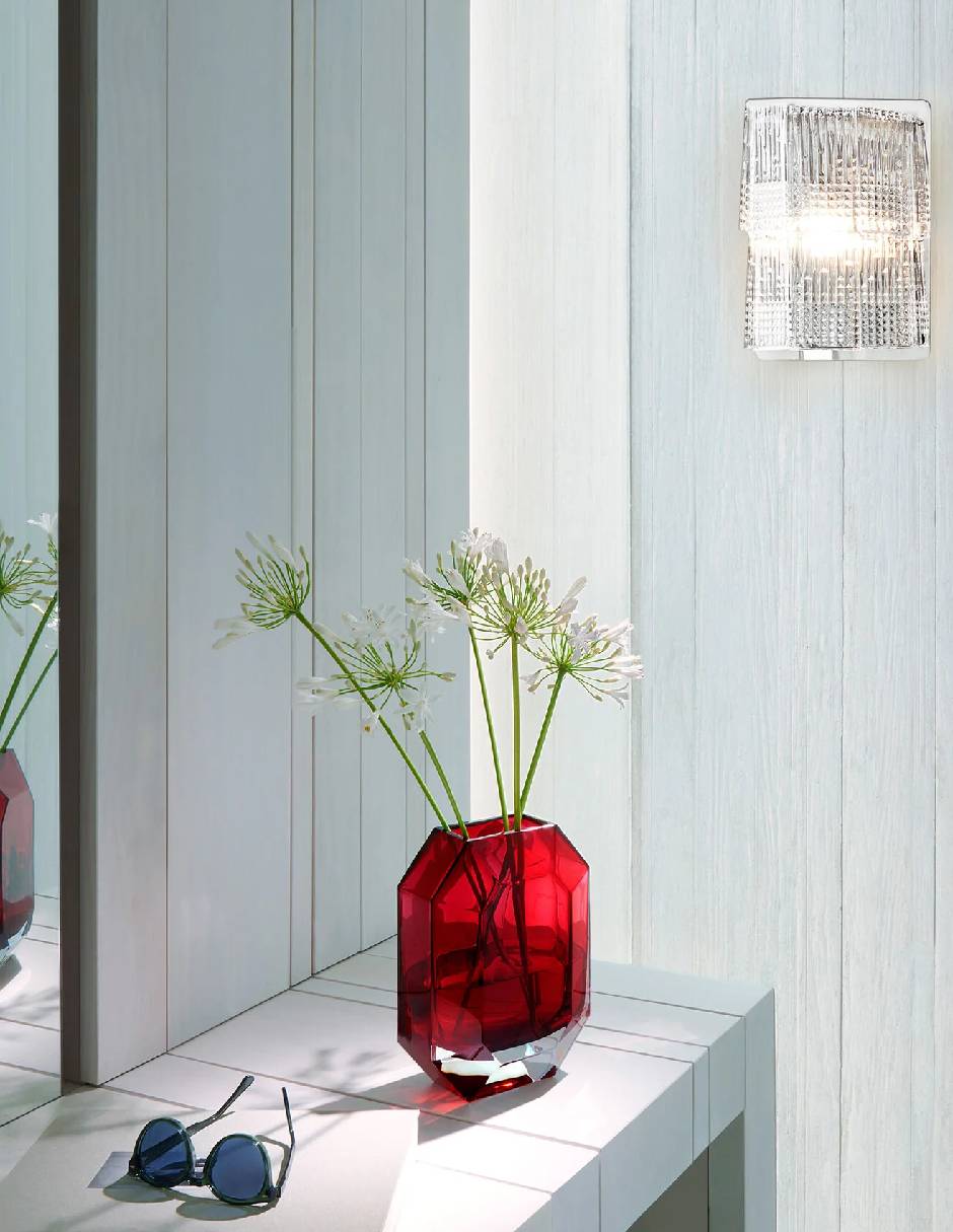 Florero Ocogone de cristal 3