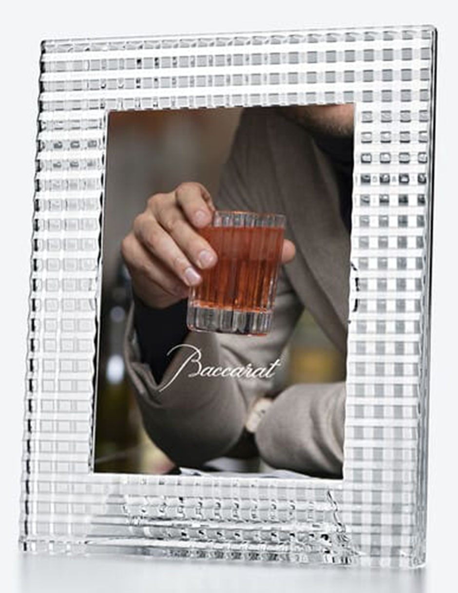 Portarretratos de cristal para 1 foto