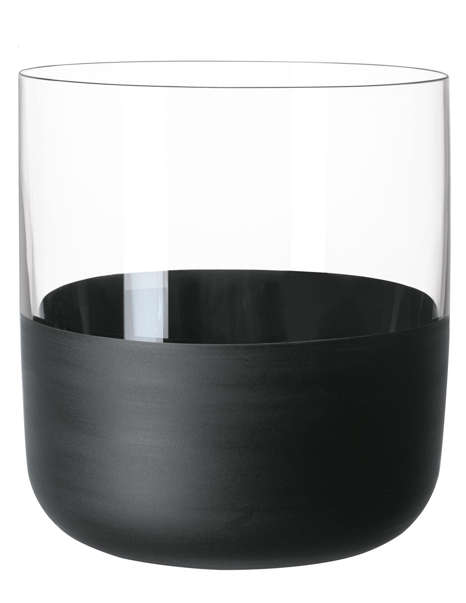 Set de vasos para agua Villeroy & B Manufact Rock de cristal con 4 piezas