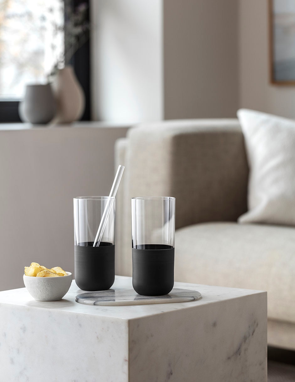 Vaso para agua Villeroy & B Manufacture Rock de cristal 3