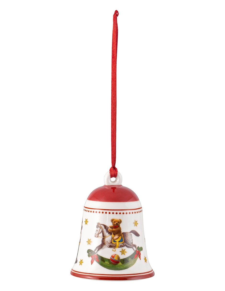 Figura decorativa de campana My Christmas Tree de porcelana Figura decorativa de campana My Christmas Tree de porcelana