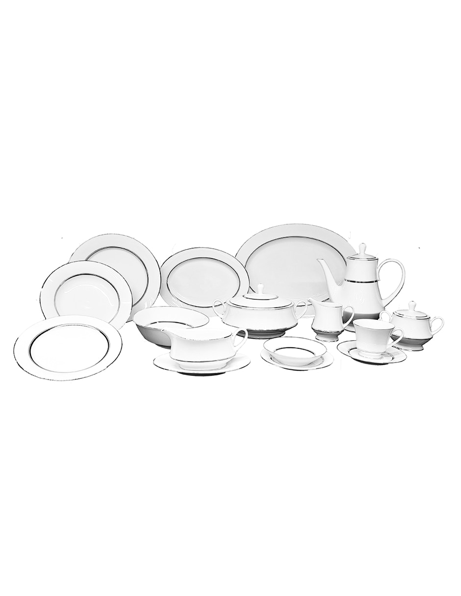 Vajilla de porcelana para 12 personas 1