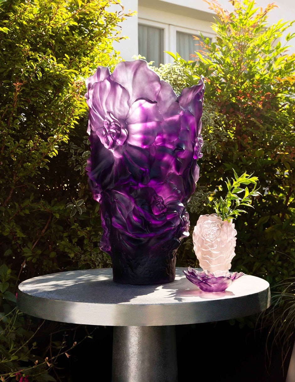 Florero Camélia de cristal Florero Camélia de cristal