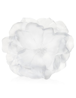 Florero Daum Camélia de cristal