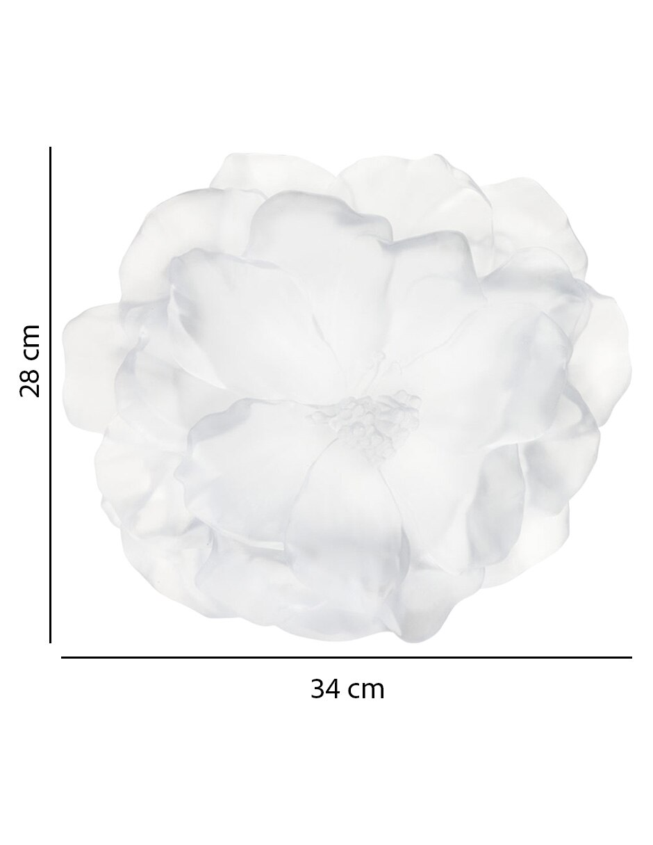 Florero Camélia de cristal 3