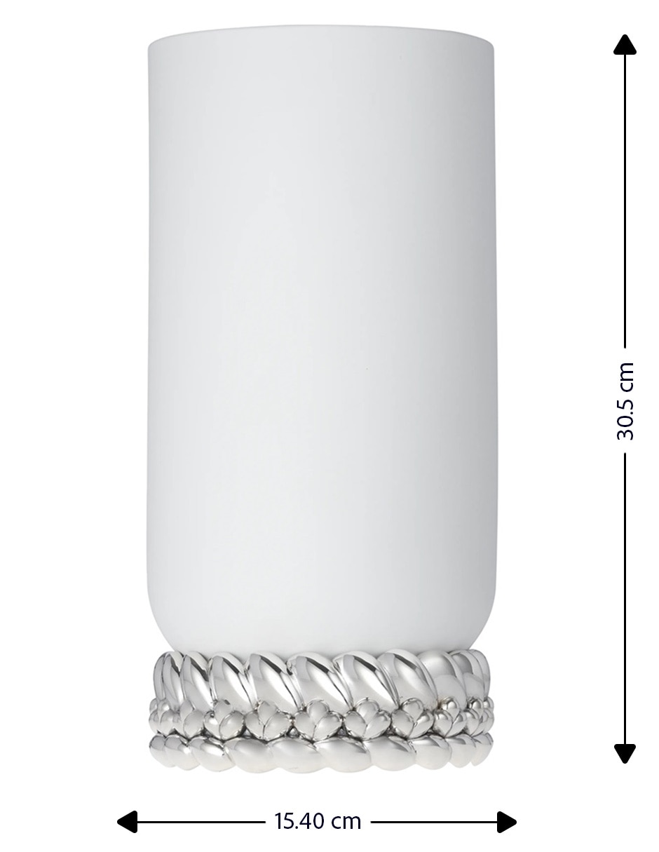 Florero Babylone de porcelana