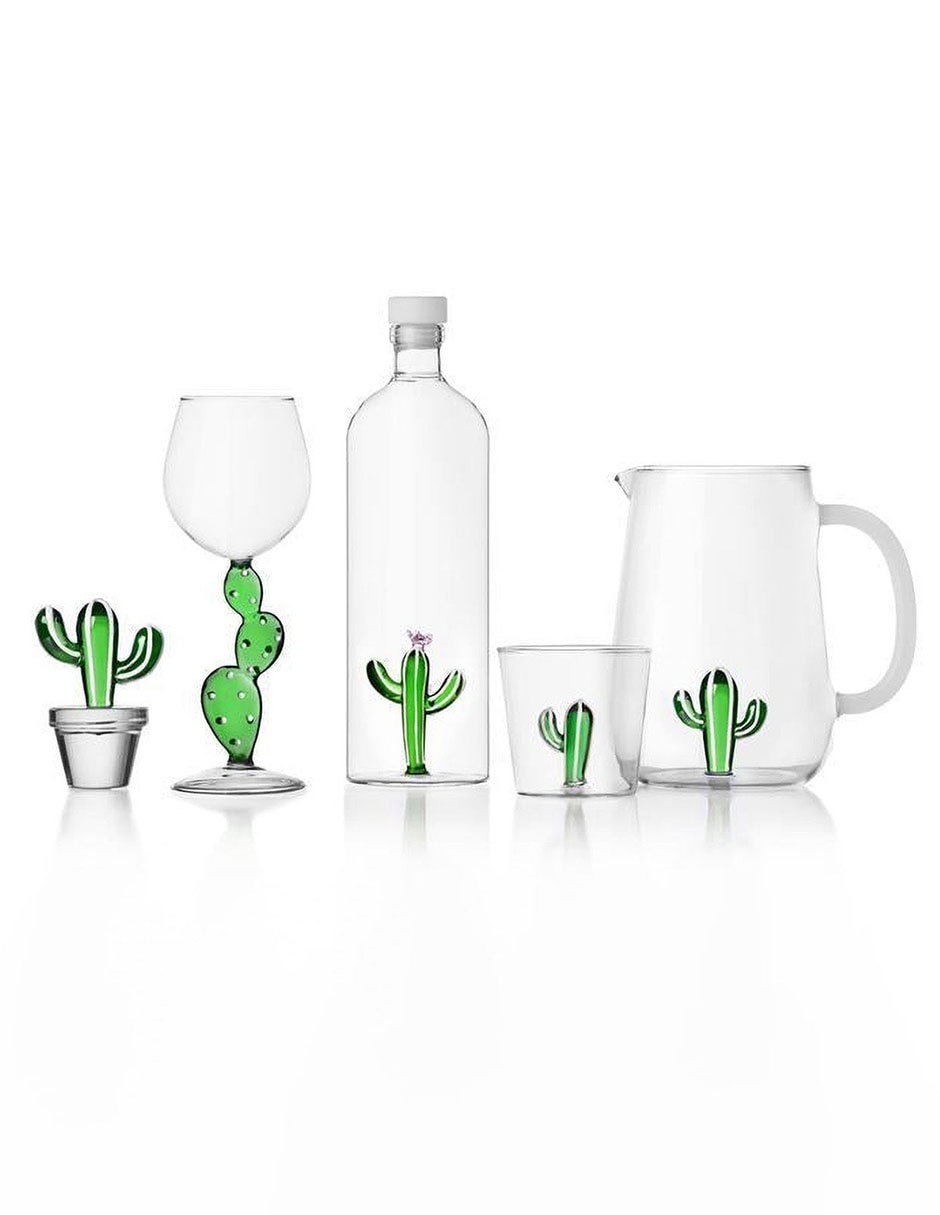 Copa para vino Desert Plants de cristal