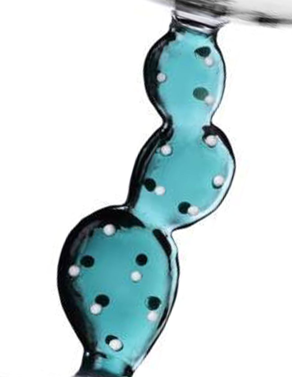 Copa para champán Cactus de cristal