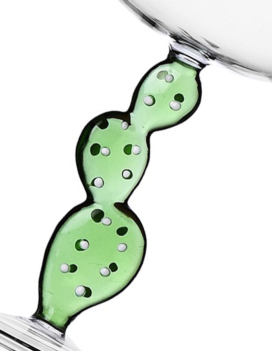 Copa para champán Cactus de cristal Copa para champán Cactus de cristal
