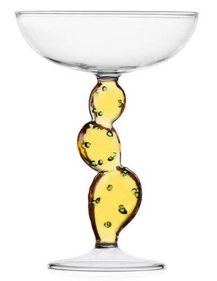 Copa para champán Ichendorf Milano Cactus de cristal