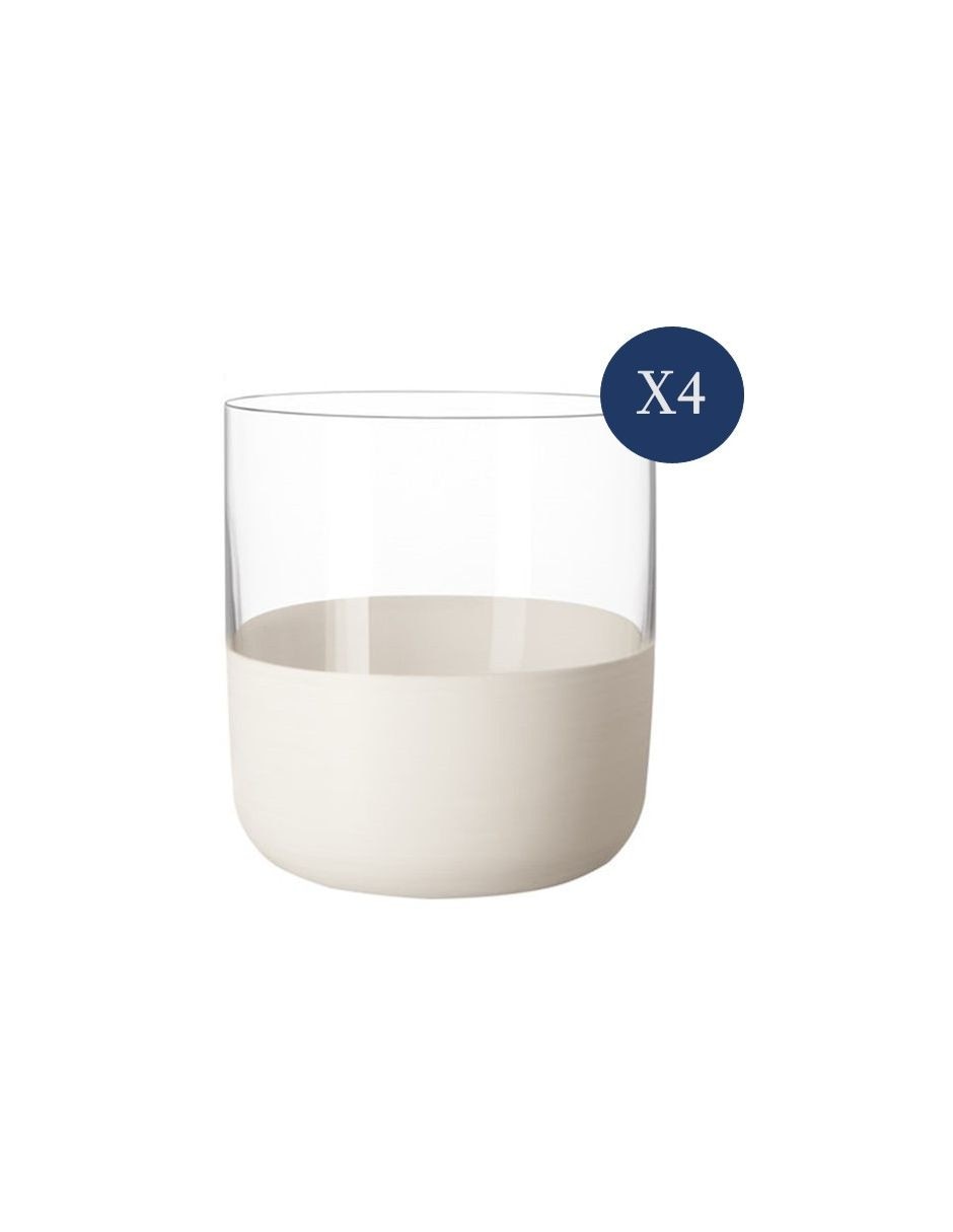 Set vasos och Manufacture Rock de cristal con 4 piezas 2