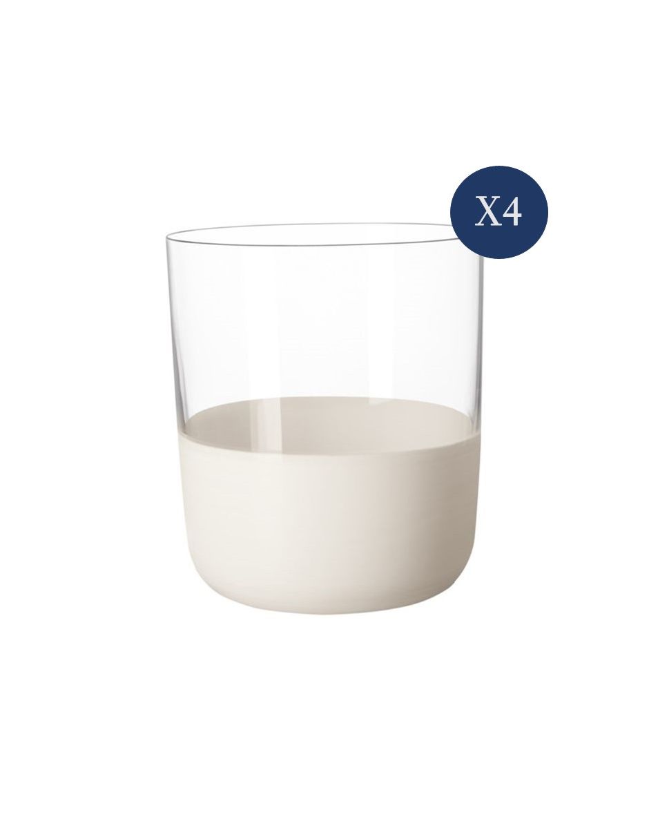 Set vasos och Manufacture Rock de cristal con 4 piezas Set vasos och Manufacture Rock de cristal con 4 piezas