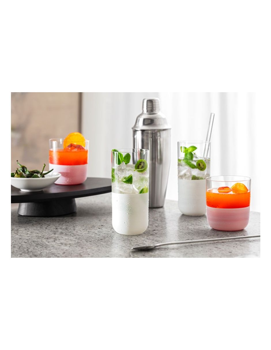 Set vasos och Manufacture Rock de cristal con 4 piezas 3