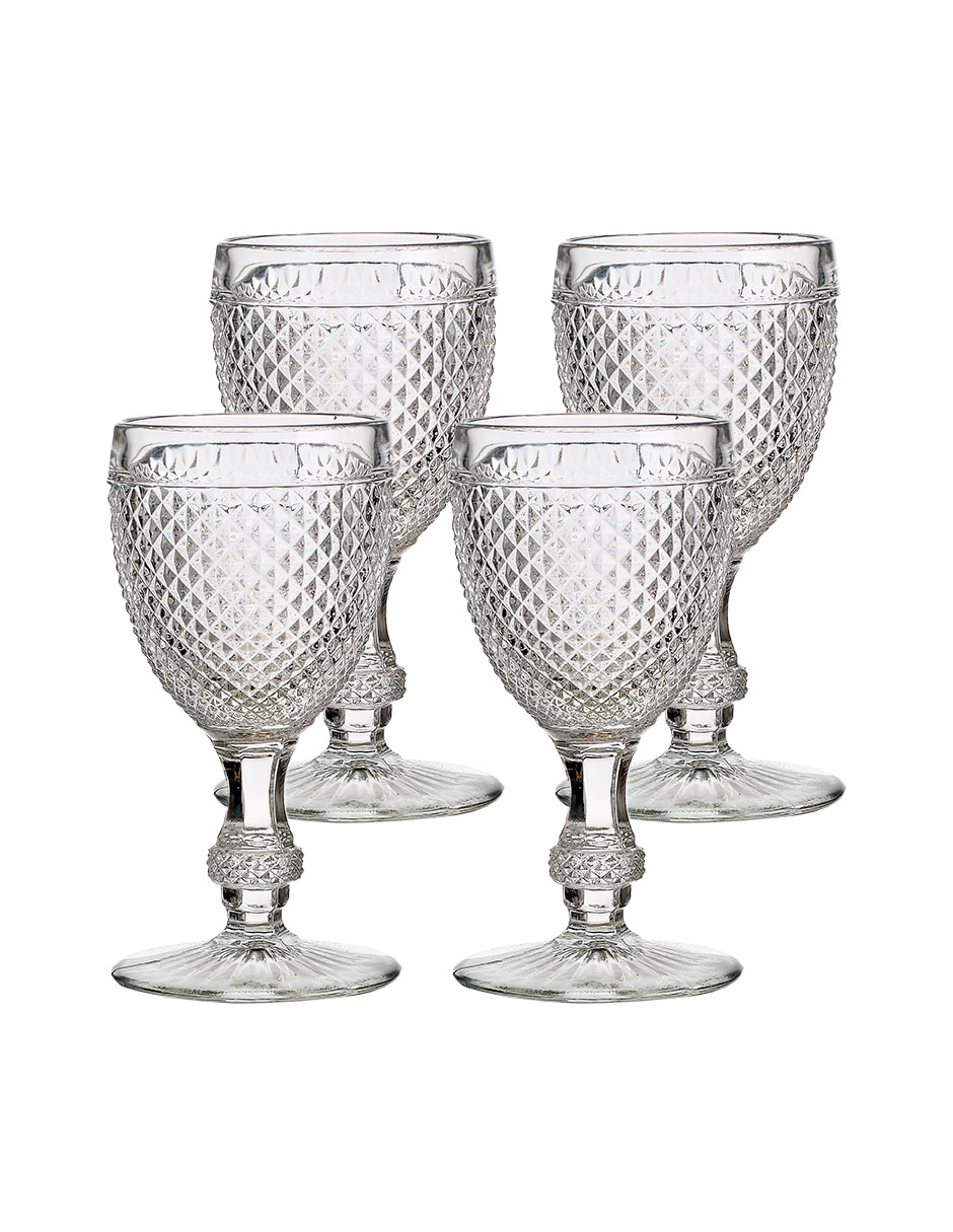 Set de copas para vino tinto Bicos de vidrio Set de copas para vino tinto Bicos de vidrio