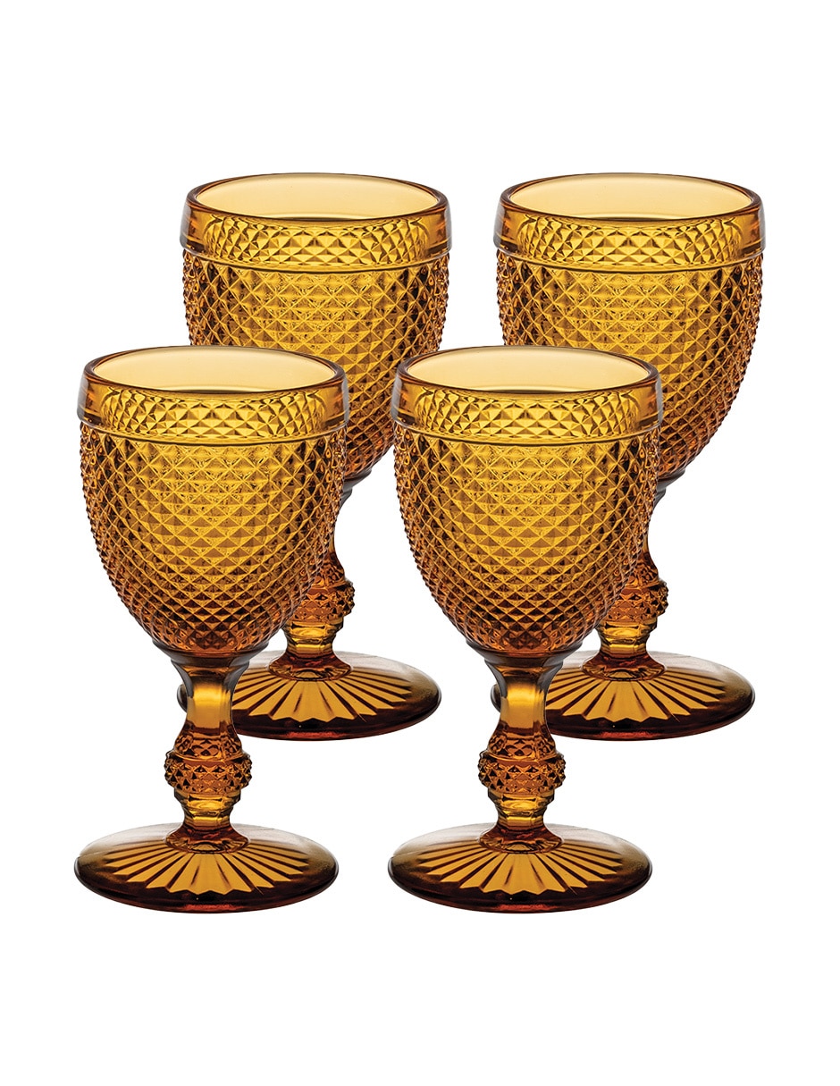 Set de copas para agua Bicos de vidrio