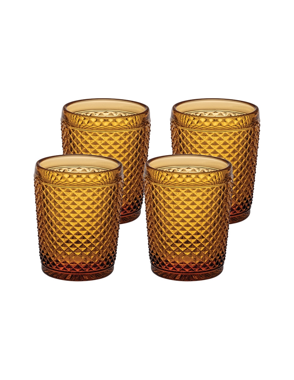 Set vasos Bicos de vidrio con 4 piezas Set vasos Bicos de vidrio con 4 piezas
