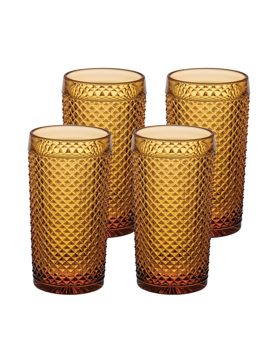 Set vasos para agua Bicos de vidrio con 4 piezas 1