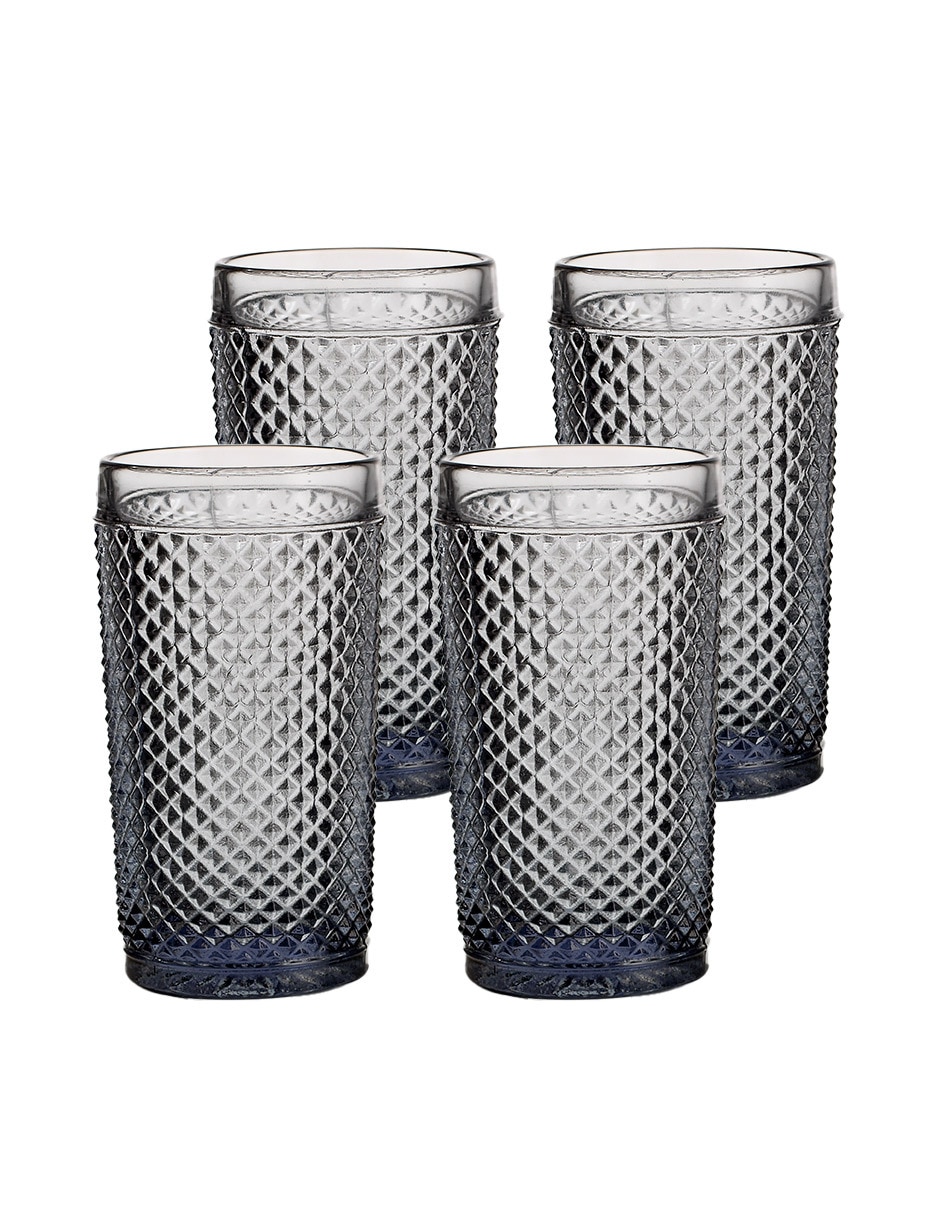 Set vasos para agua Bicos de vidrio con 4 piezas 1