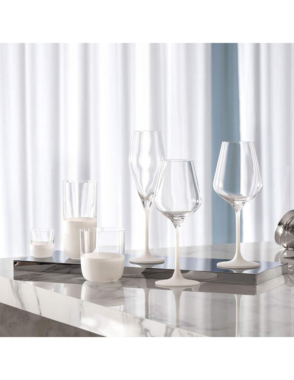 Set de copas para vino blanco och Manufacture Rock de cristal 2