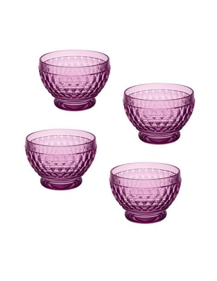 Set bowl Boston 4 piezas de cristal