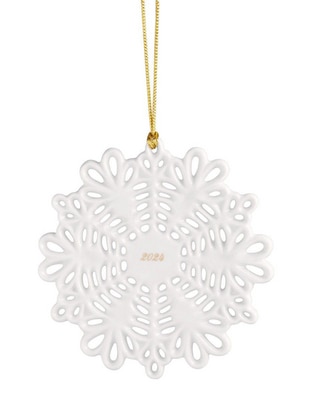 Ornamento Navidad copo de nieve Christmas Classics