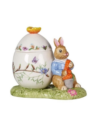 Figura decorativa de conejo Conejo och Bunny Tales de porcelana 1