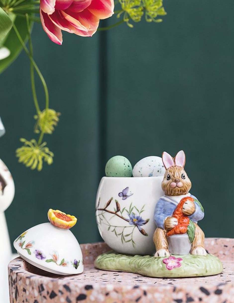 Figura decorativa de conejo Conejo och Bunny Tales de porcelana Figura decorativa de conejo Conejo och Bunny Tales de porcelana