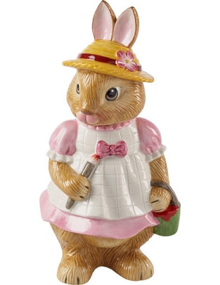 Figura decorativa de conejo Conejo och Bunny Tales de porcelana 1