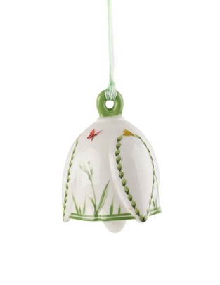 Ornamento pascua campana och New Flower 1