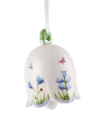 Ornamento pascua campana och New Flower 1
