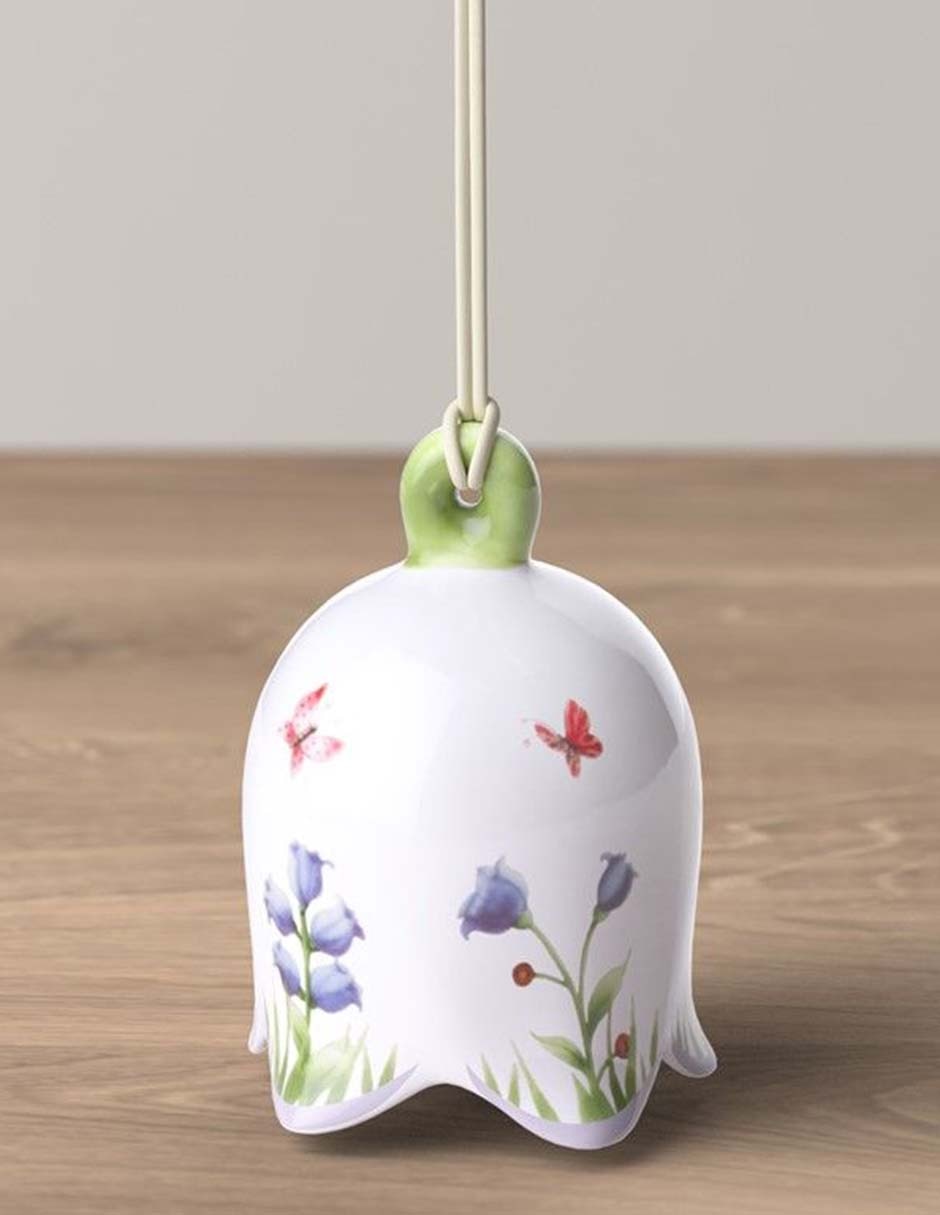 Ornamento pascua campana och New Flower 2
