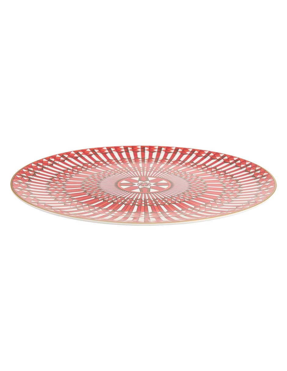 Plato base Arcadia de porcelana