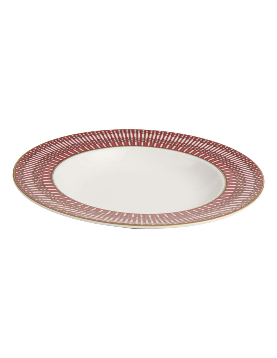 Plato sopa Baccarat Arcadia de porcelana 2 piezas