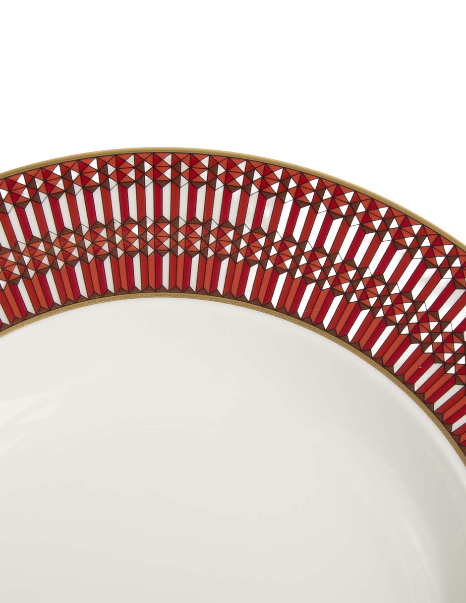 Plato sopa Baccarat Arcadia de porcelana 2 piezas