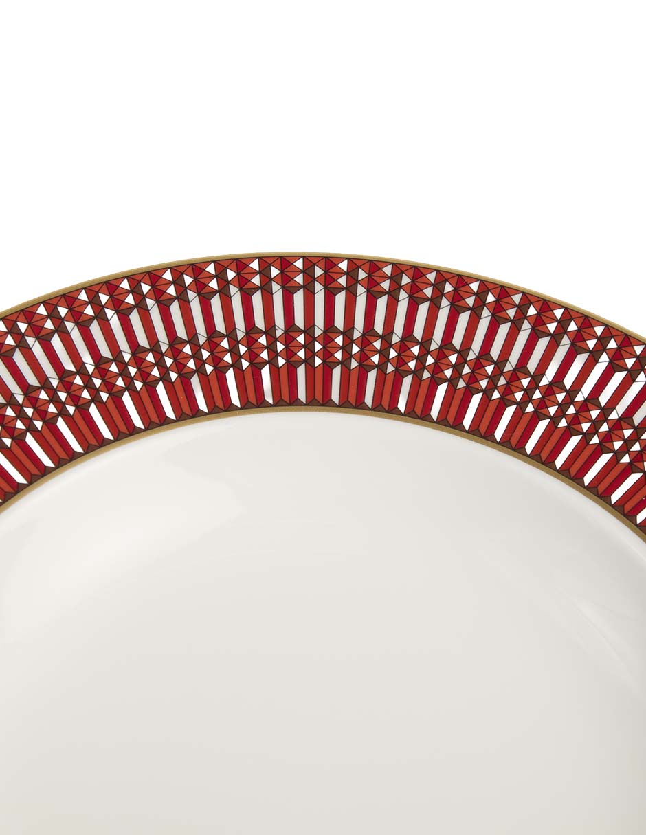 Plato sopa Baccarat Arcadia de porcelana 2 piezas