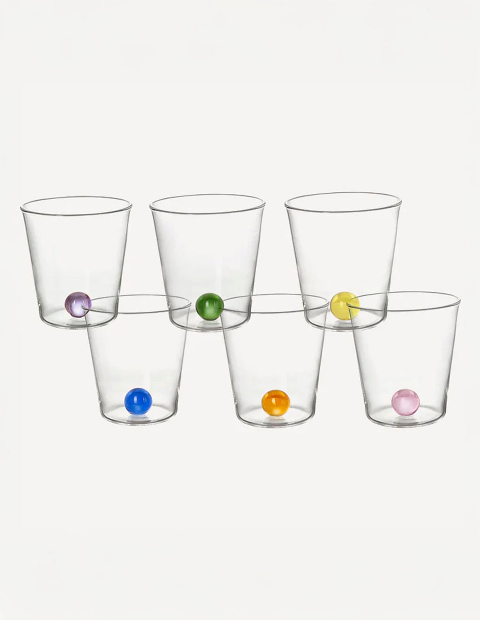 Imagen de producto Set de vasos para agua Waww La Table India Mahdavi con 6 piezas