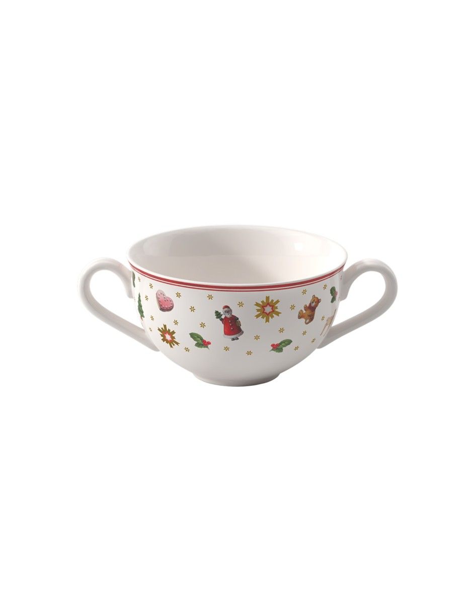 Bowl navideño och Toy's Delight de porcelana
