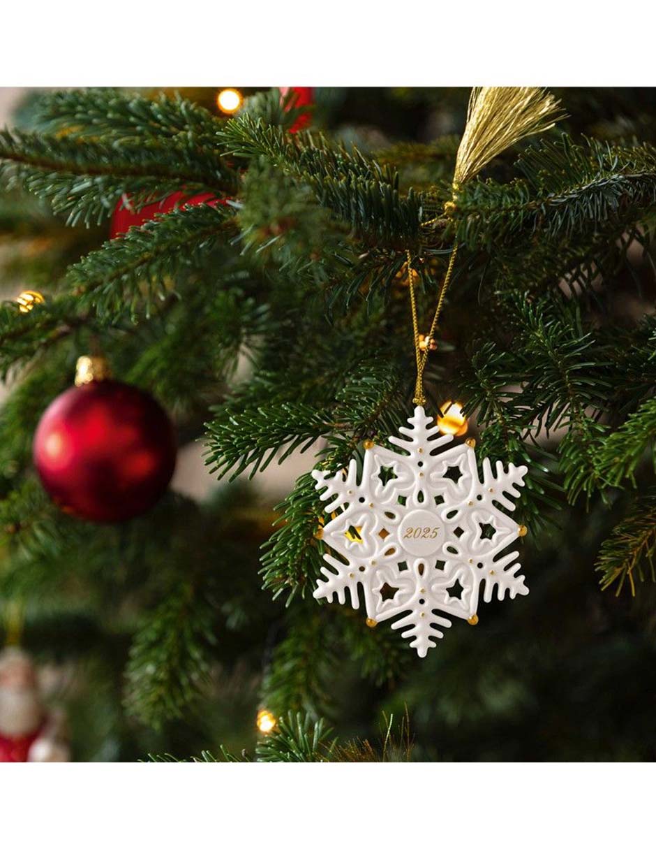 Ornamento navideño copo de nieve och Christmas Classics