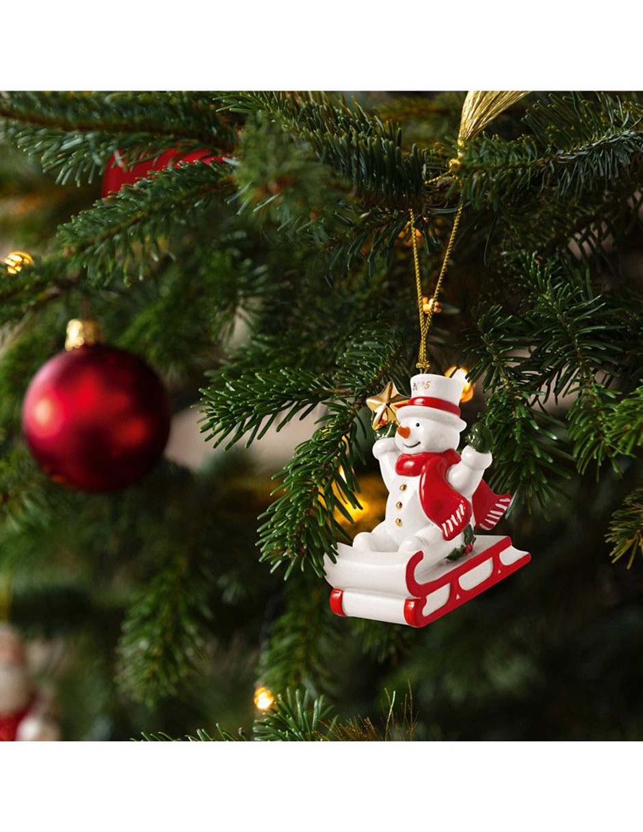 Ornamento Navidad muñeco nieve Christmas Classics 2