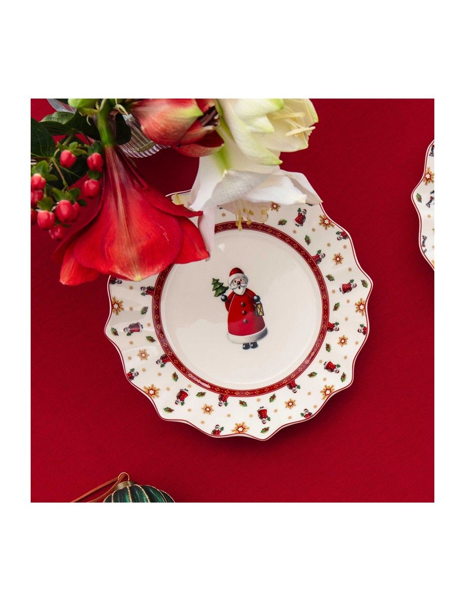 Vajilla cerrada toy's delight navidad de porcelana para 2 personas 2