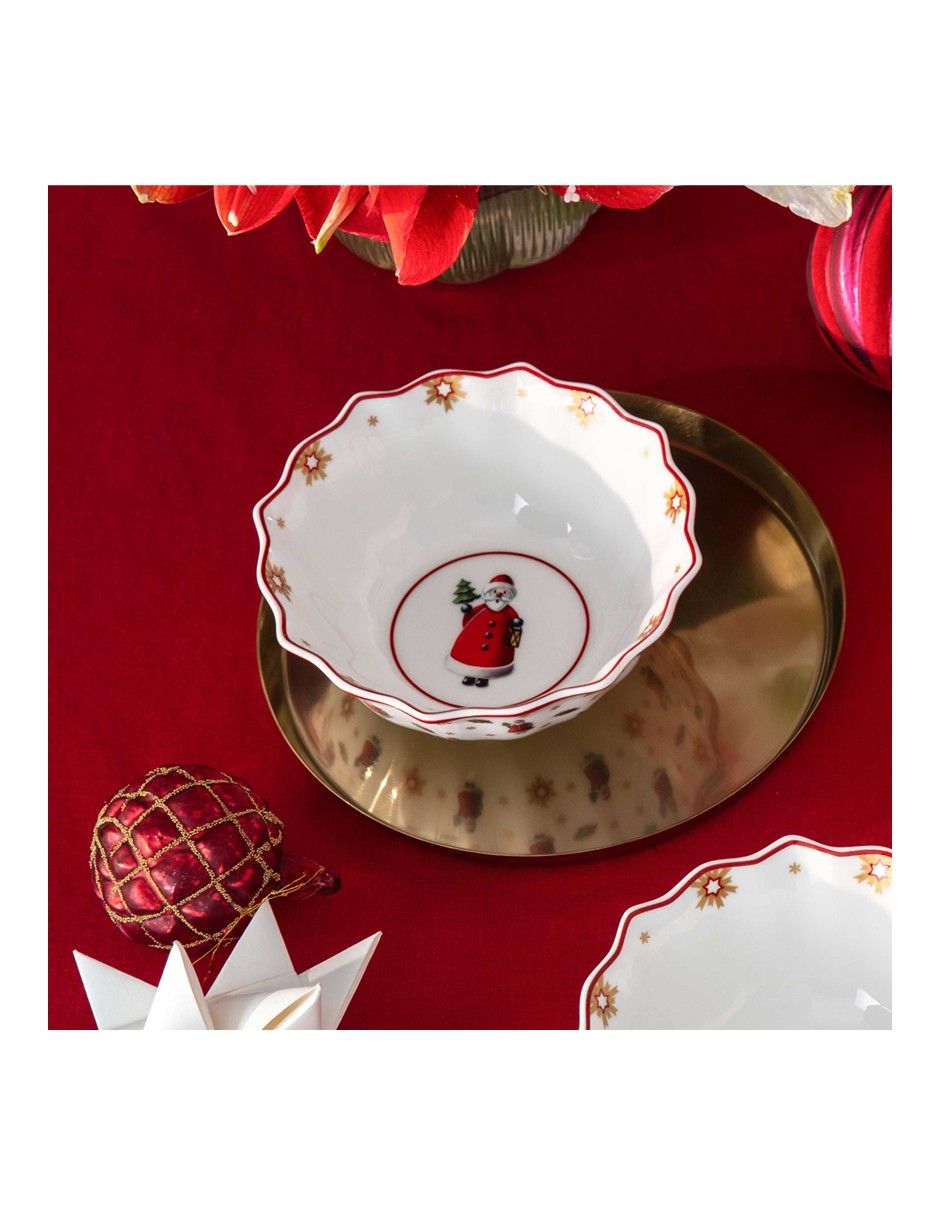 Vajilla cerrada toy's delight navidad de porcelana para 2 personas 3