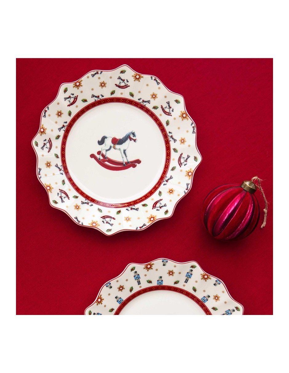 Vajilla cerrada toy's delight navidad de porcelana para 2 personas 2