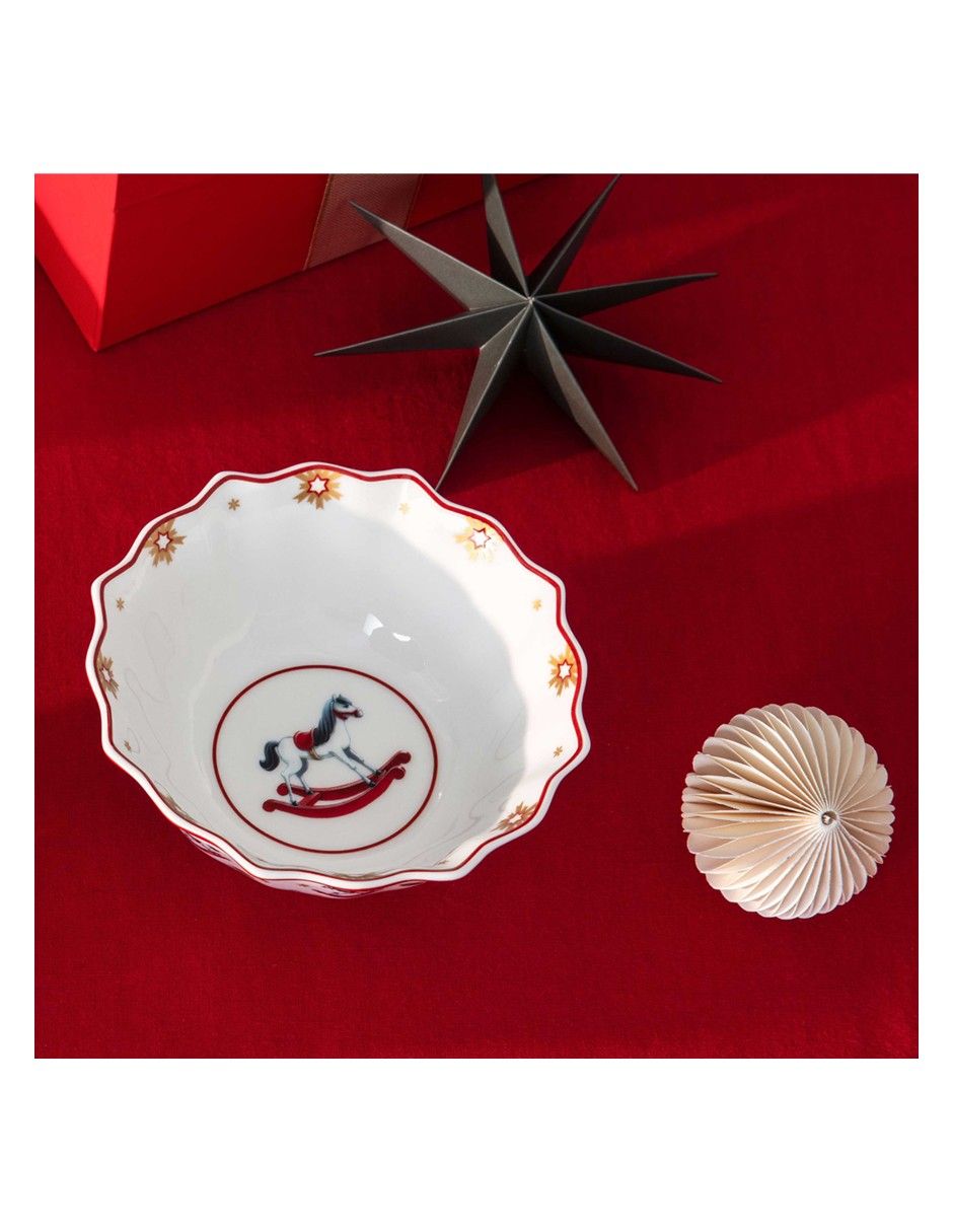Vajilla cerrada toy's delight navidad de porcelana para 2 personas 3
